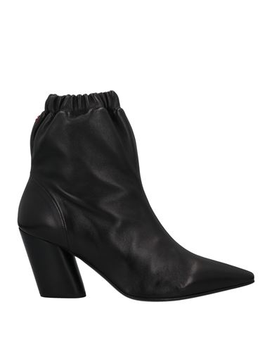 Halmanera Woman Ankle Boots Black Size 10 Soft Leather