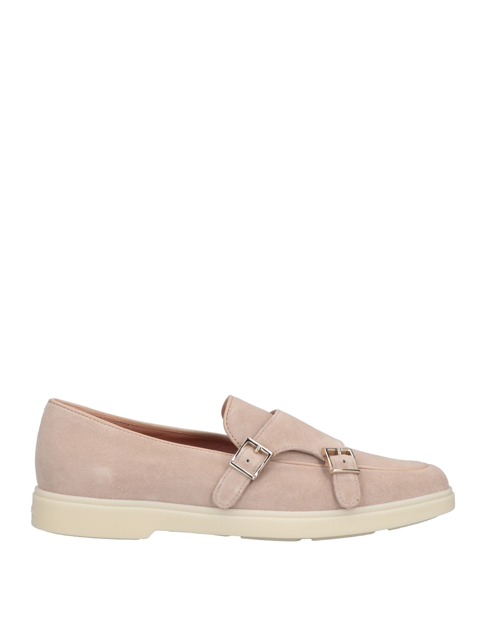 Santoni Loafers In Grey