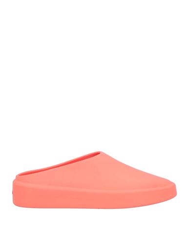 Fear Of God Woman Mules & Clogs Coral Size 8 Rubber In Red