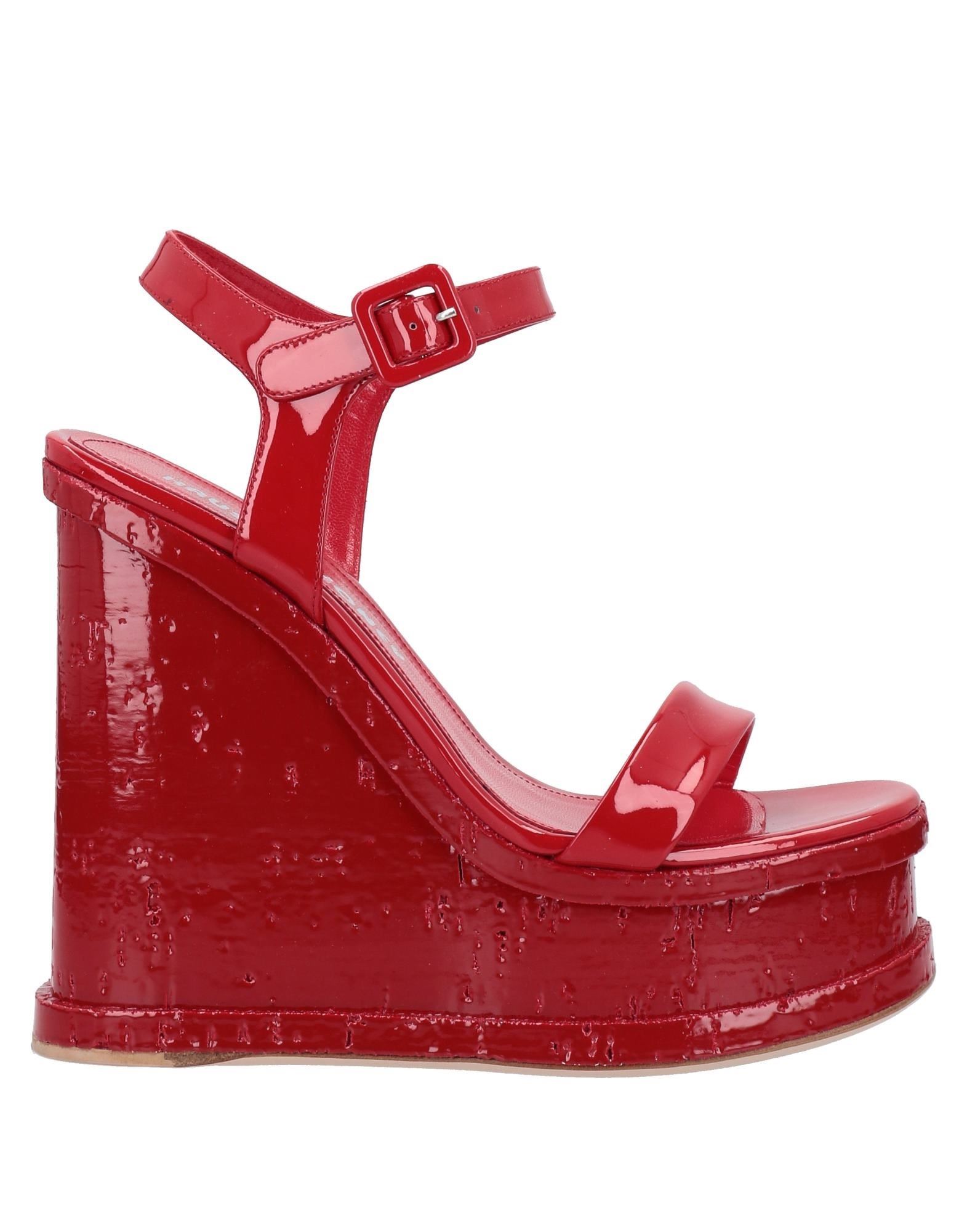 Haus Of Honey Sandals In Red