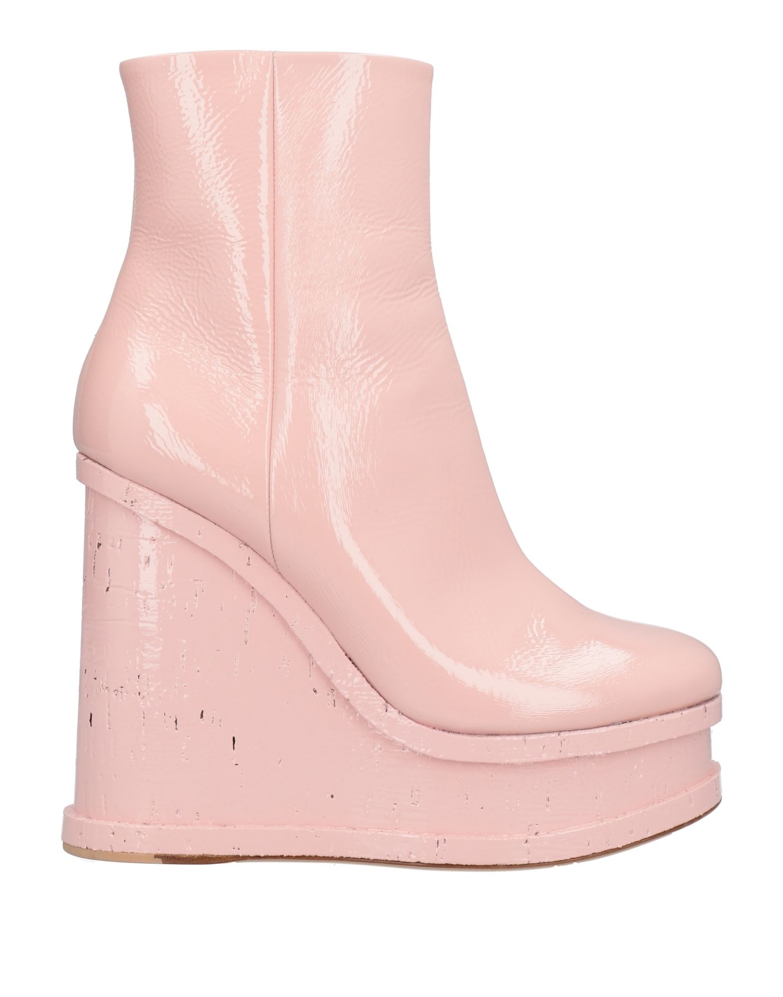 Haus Of Honey Ankle Boots In Pink
