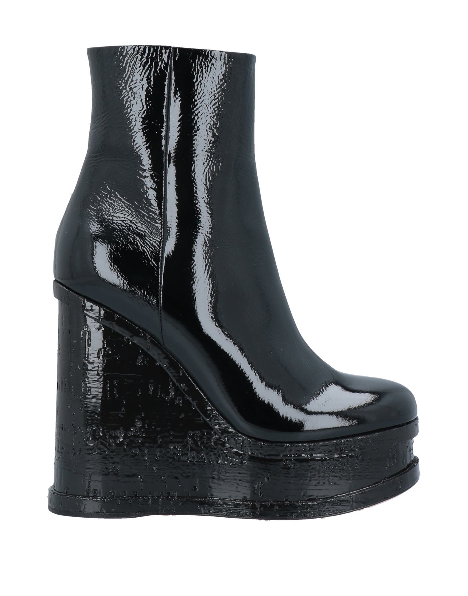 Haus Of Honey Ankle Boots In Black