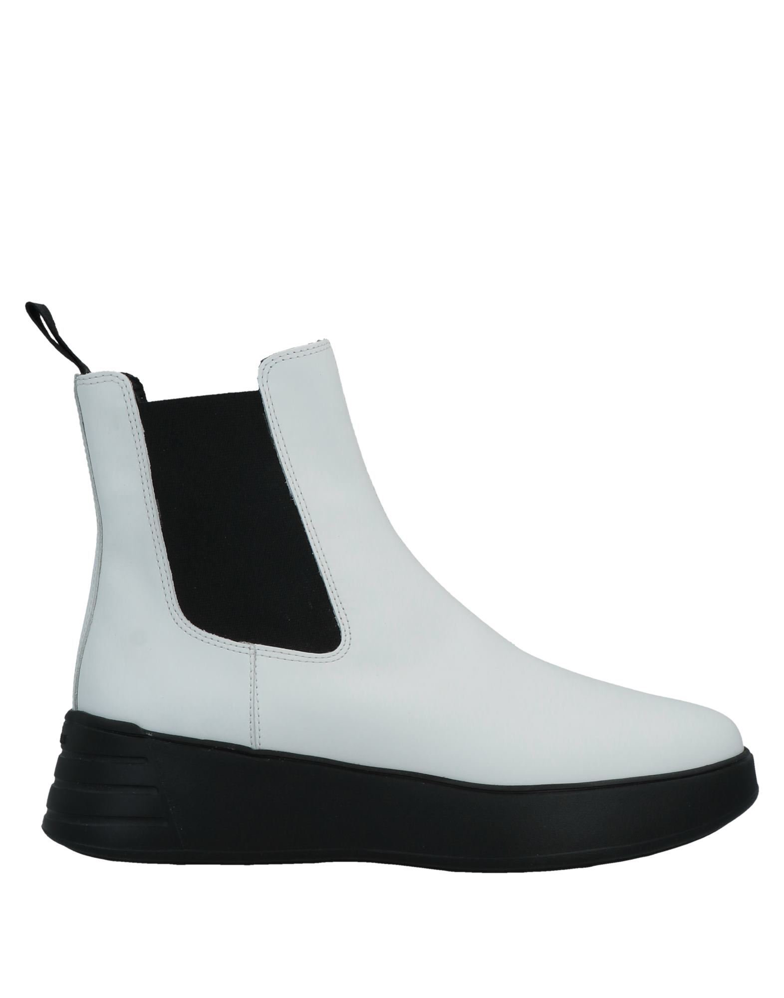 Hogan Ankle Boots In White