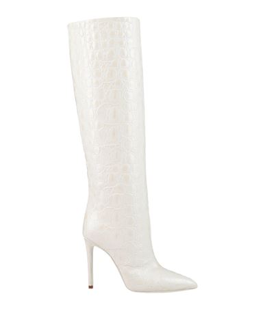 Paris Texas Woman Boot Off White Size 6.5 Soft Leather