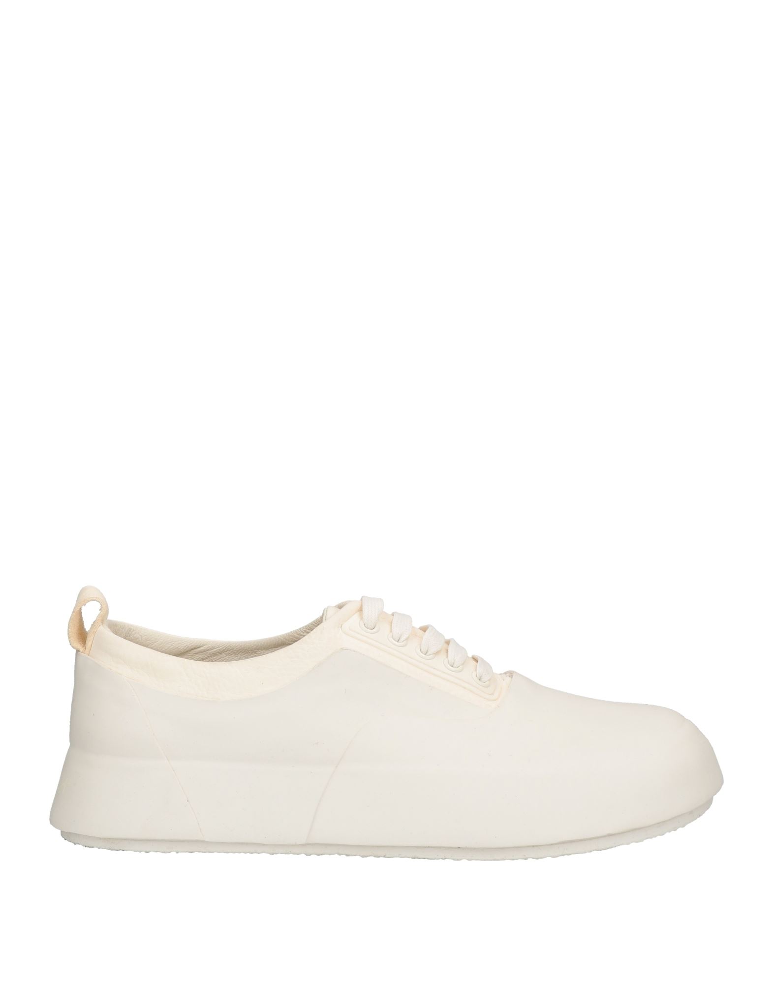 Shop Ambush Man Sneakers White Size 7 Rubber, Soft Leather