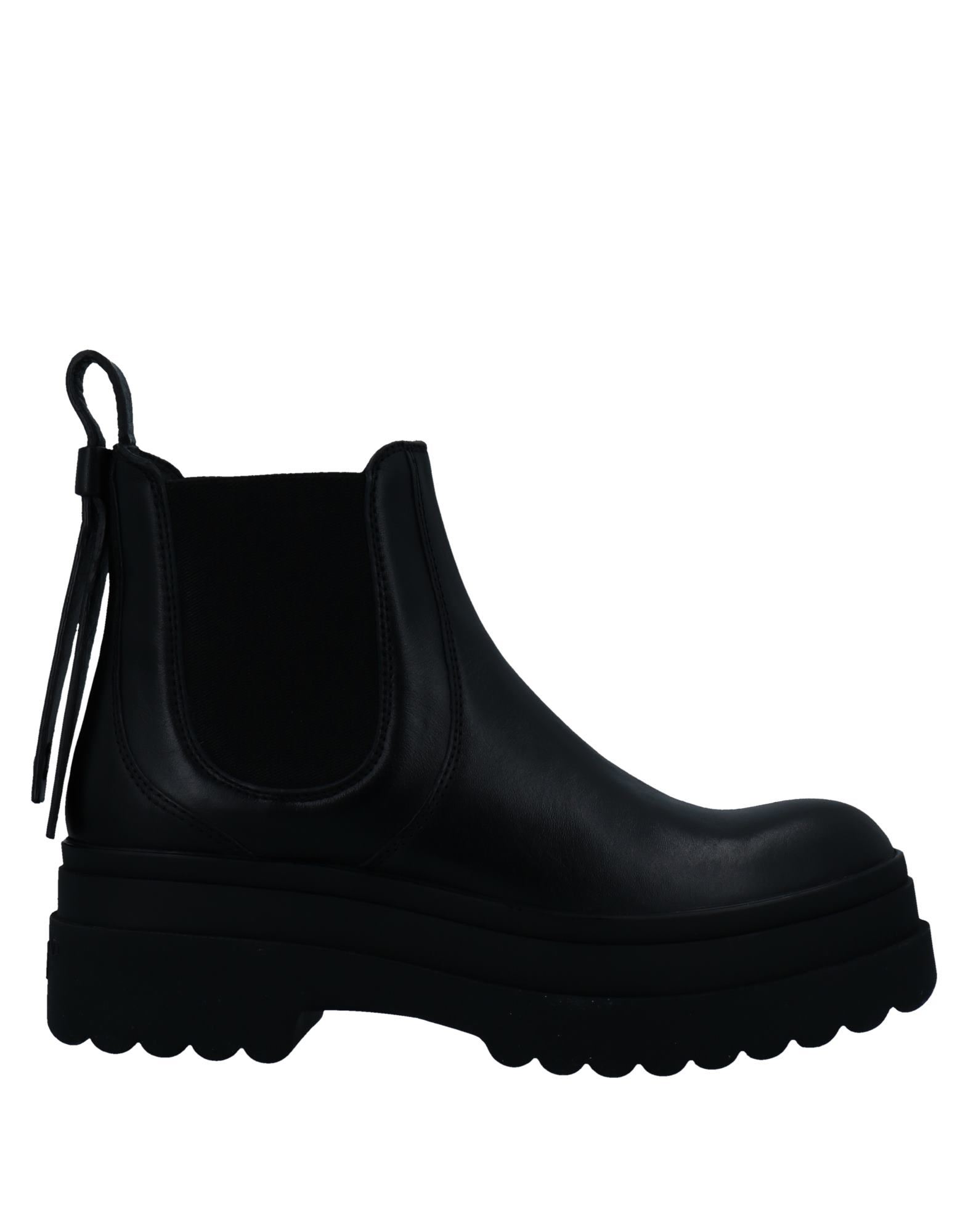 Redv Red(v) Woman Ankle Boots Black Size 10 Soft Leather