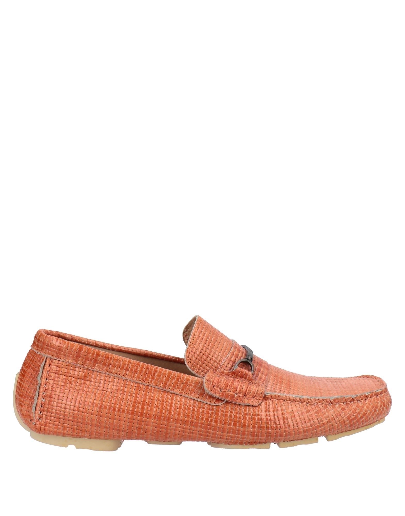 Gold Brothers Loafers In Orange