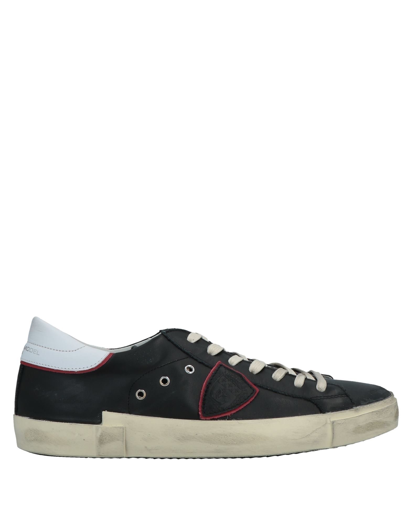 Philippe Model Sneakers In Black