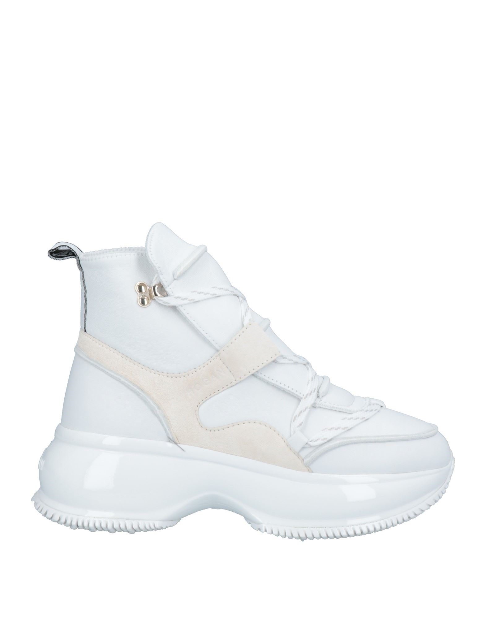 Hogan Ankle Boots In White
