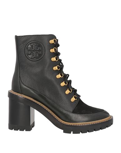 Tory Burch Woman Ankle Boots Black Size 9 Soft Leather