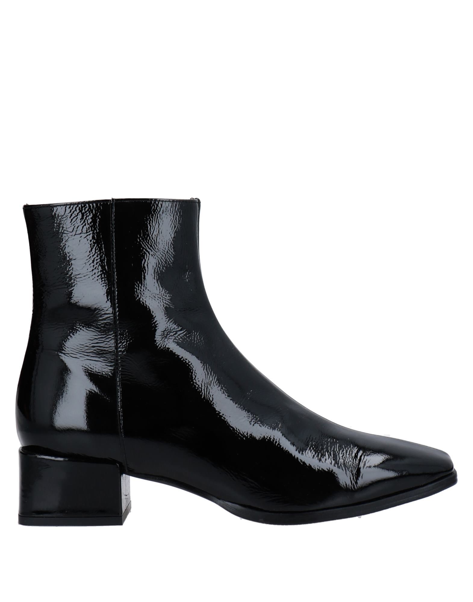 Angel Alarcon Ankle Boots In Black