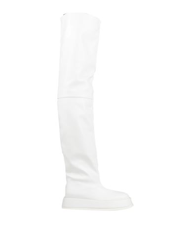 Gia Rhw Gia / Rhw Woman Knee Boots White Size 7 Textile Fibers
