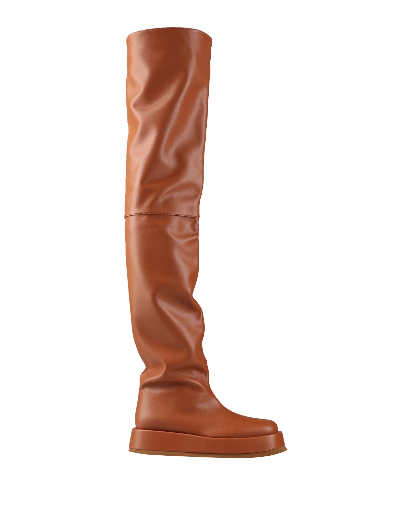 Gia Rhw Knee Boots In Brown
