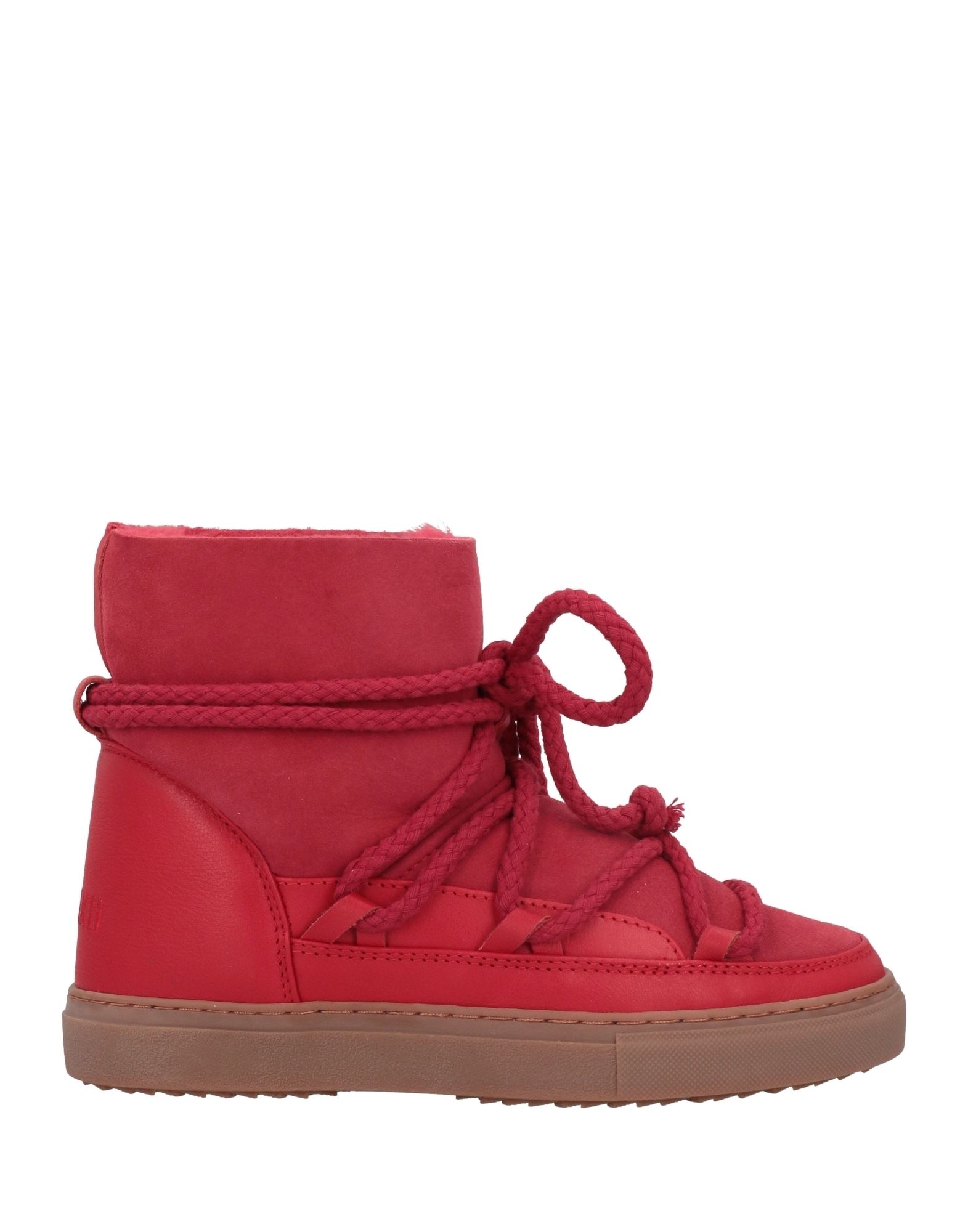 Inuikii Ankle Boots In Tomato Red