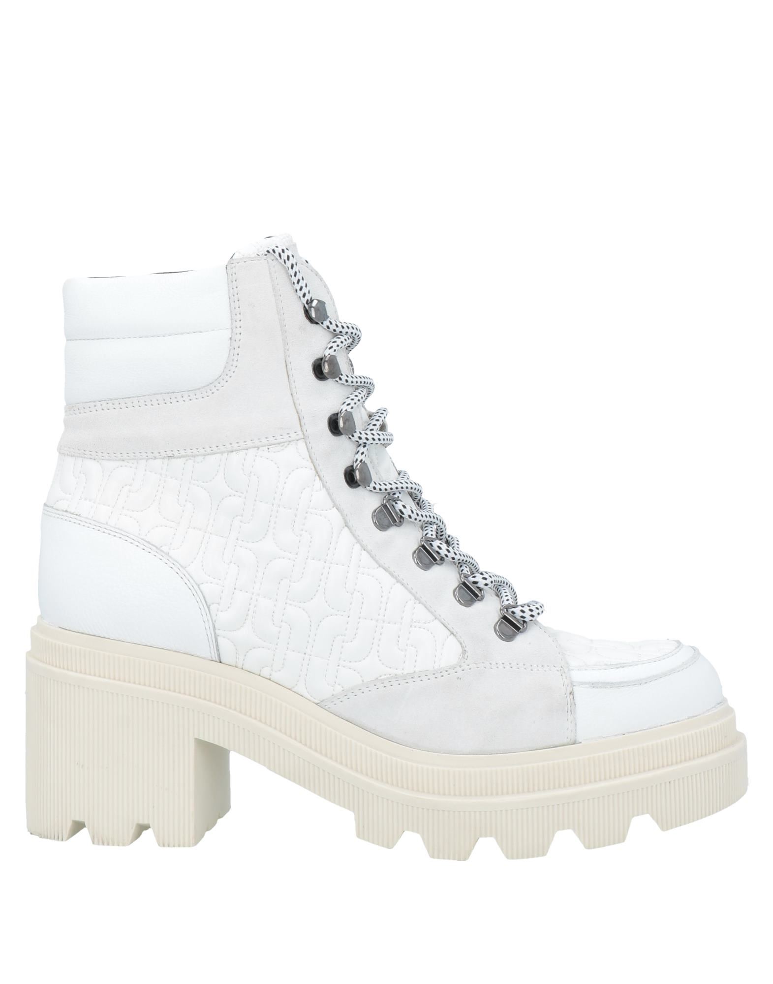 Voile Blanche Ankle Boots In White