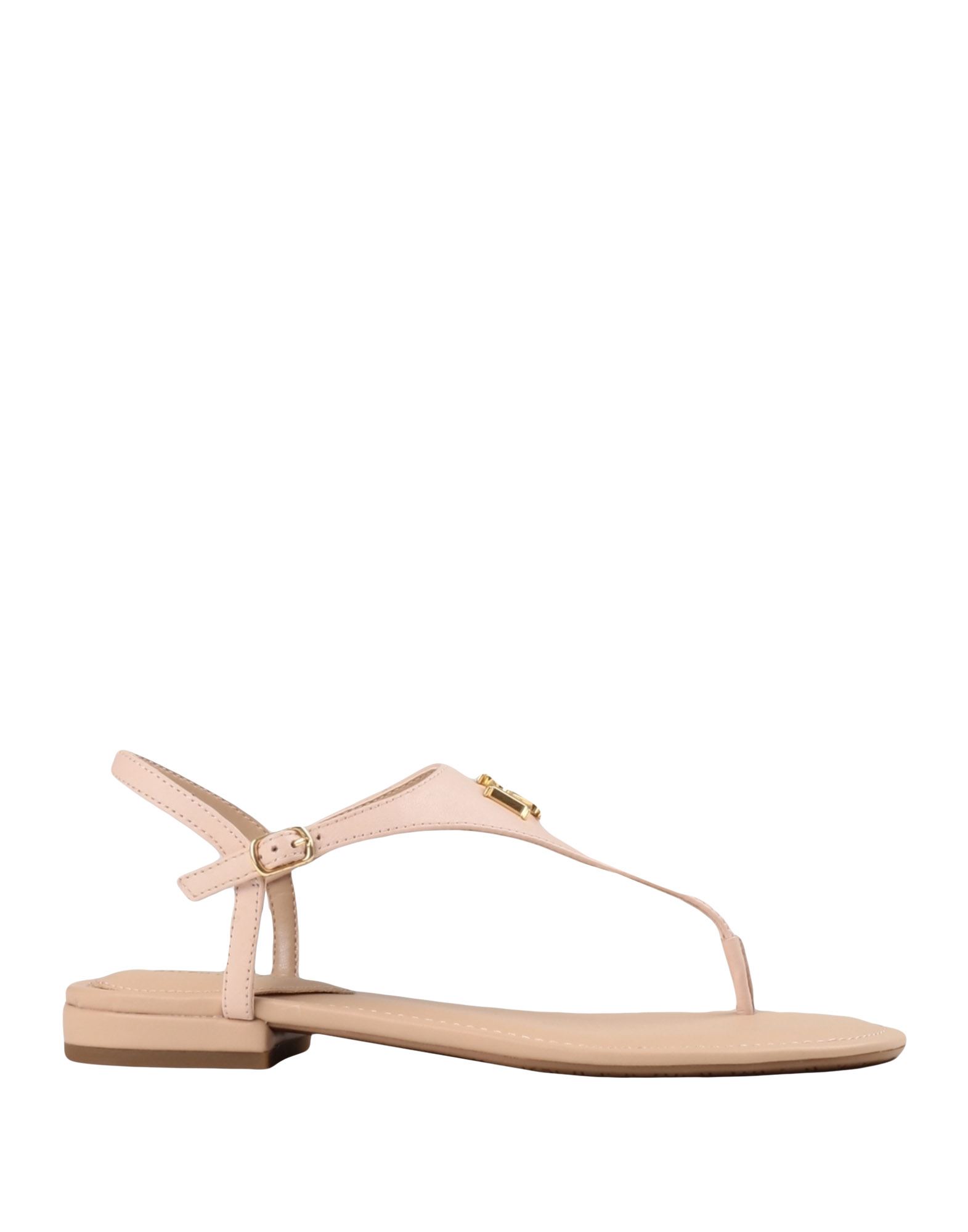 Lauren Ralph Lauren Toe Strap Sandals In Pink