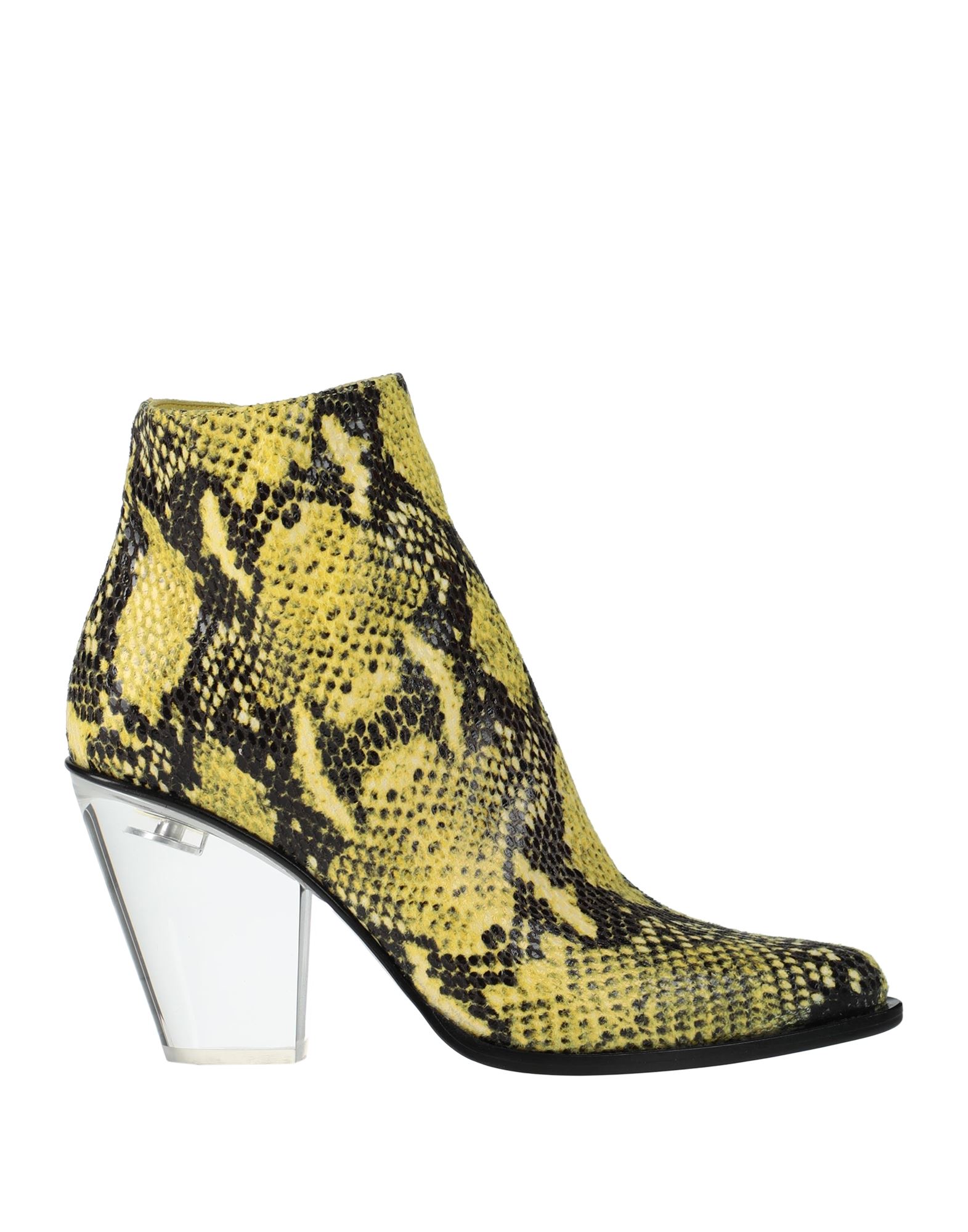Le Silla Ankle Boots In Yellow