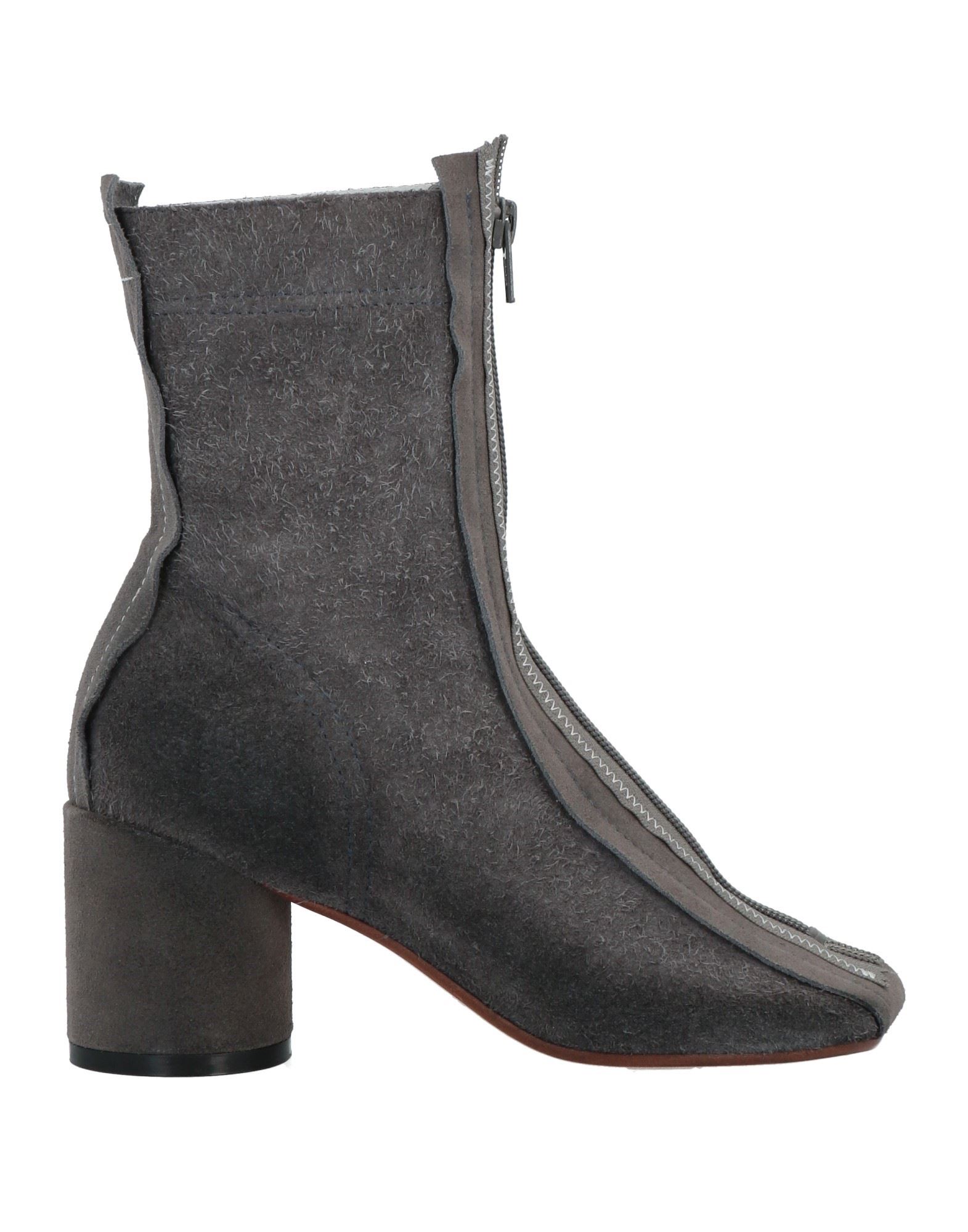 Mm6 Maison Margiela Ankle Boots In Lead
