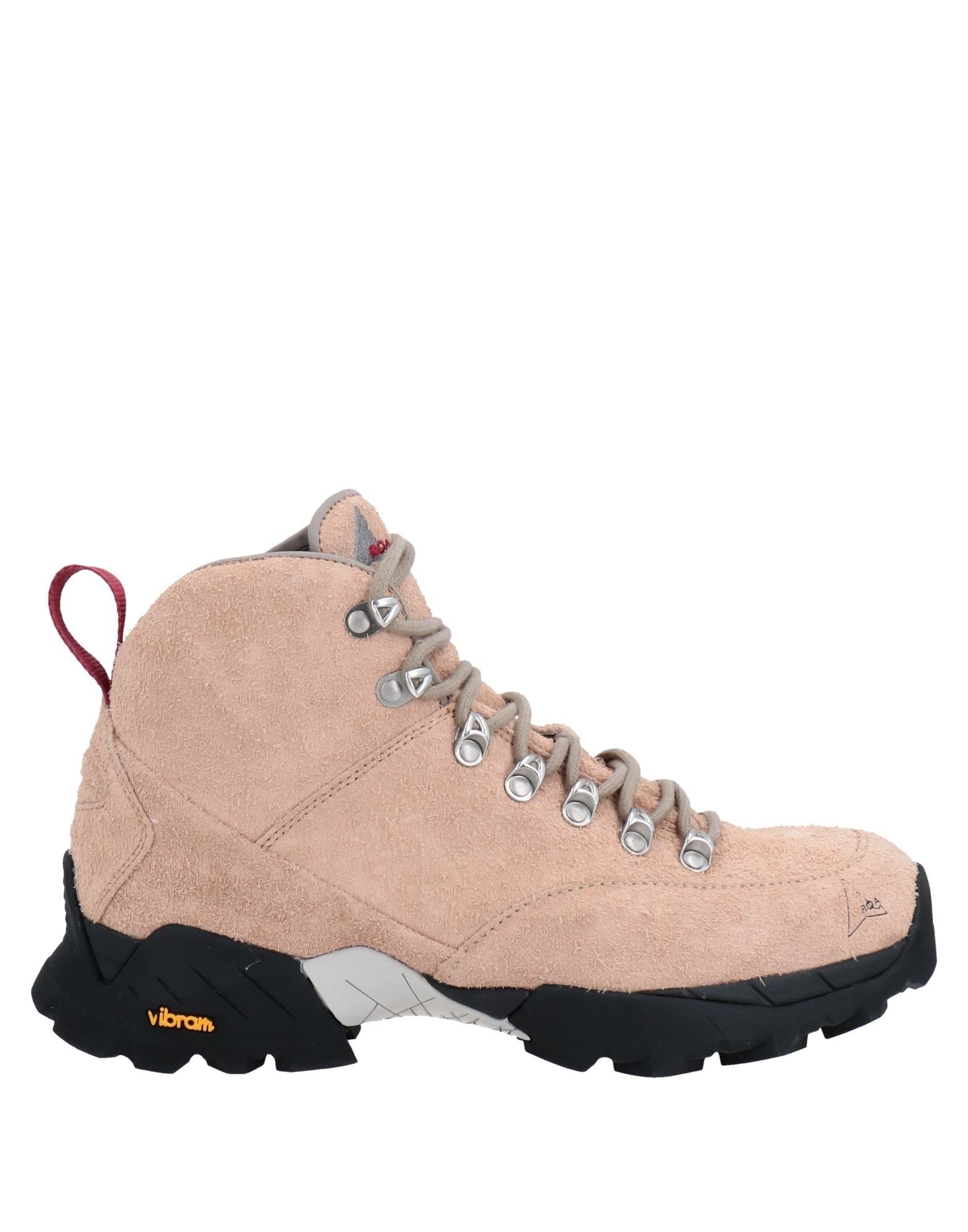 Beige Andreas Suede Hiking Boots In Roccia