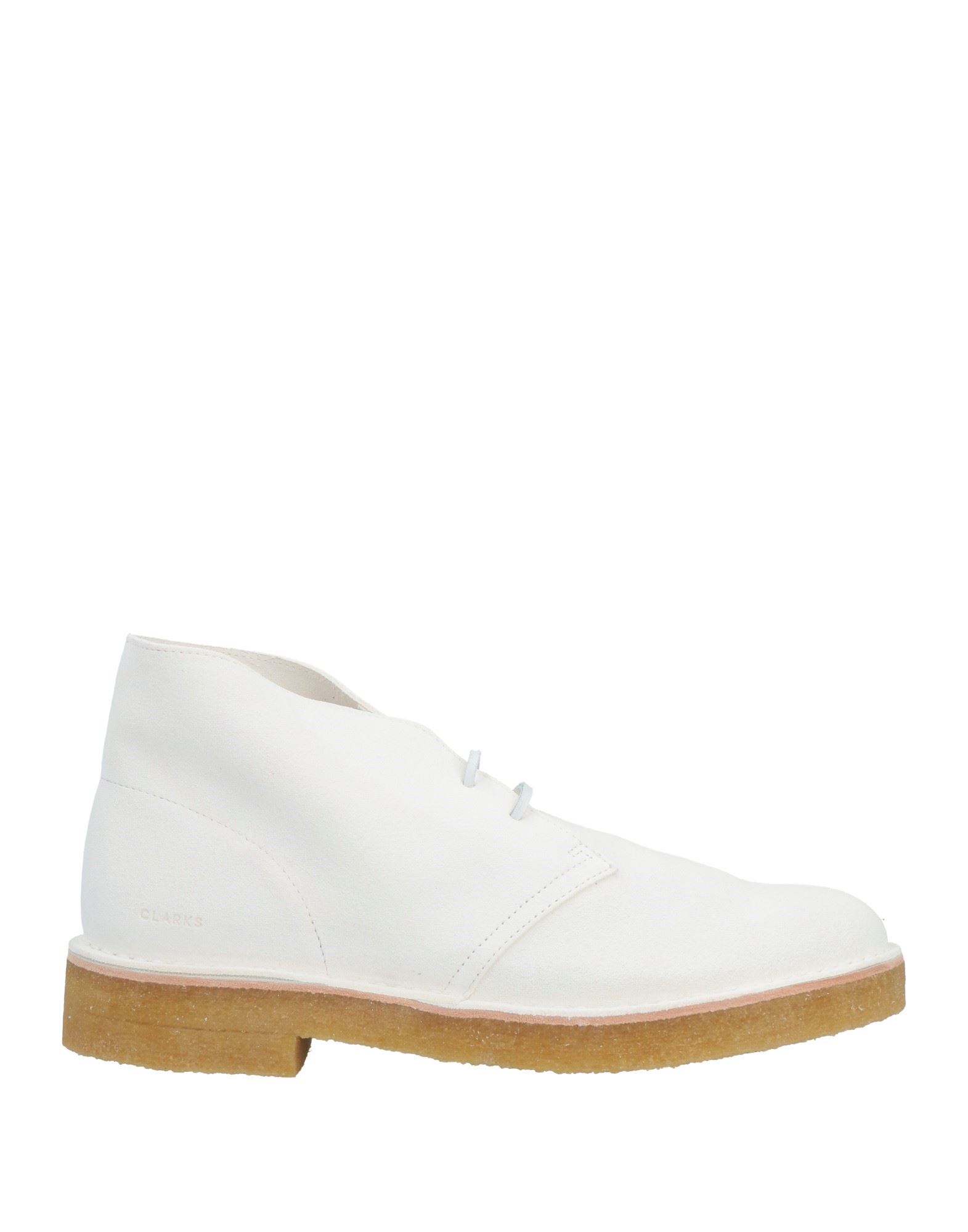 Clarks Originals Ankle Boots In White