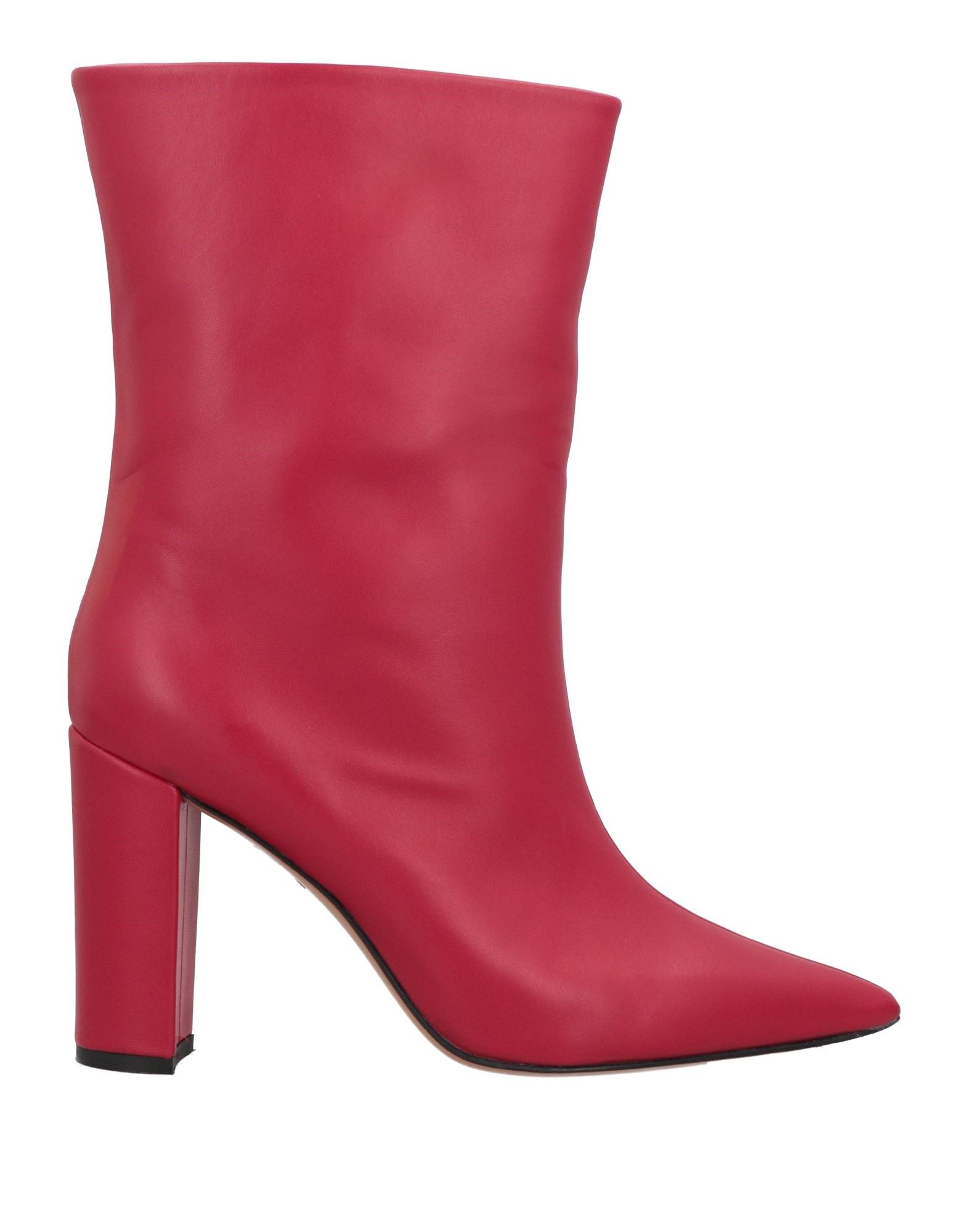 Alchimia Napoli Ankle Boots In Red