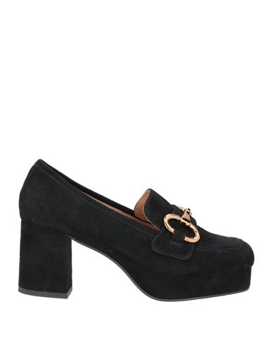 Bibi Lou Woman Loafers Black Size 7 Soft Leather