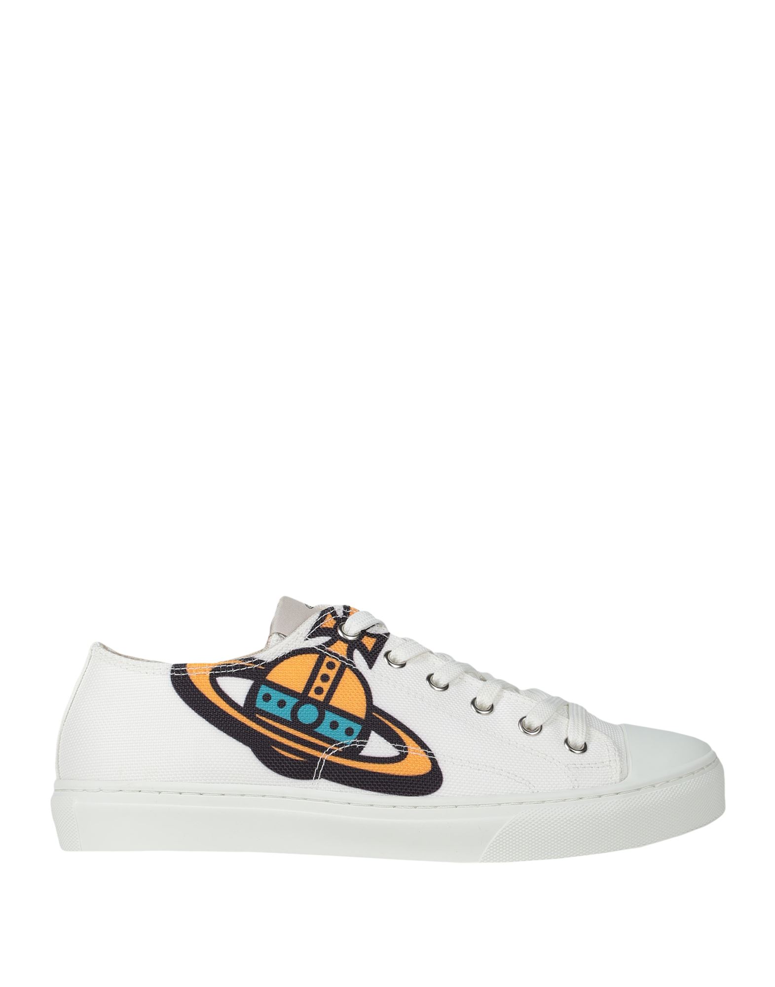 Vivienne Westwood Plimsole Low-top Canvas Sneakers In White