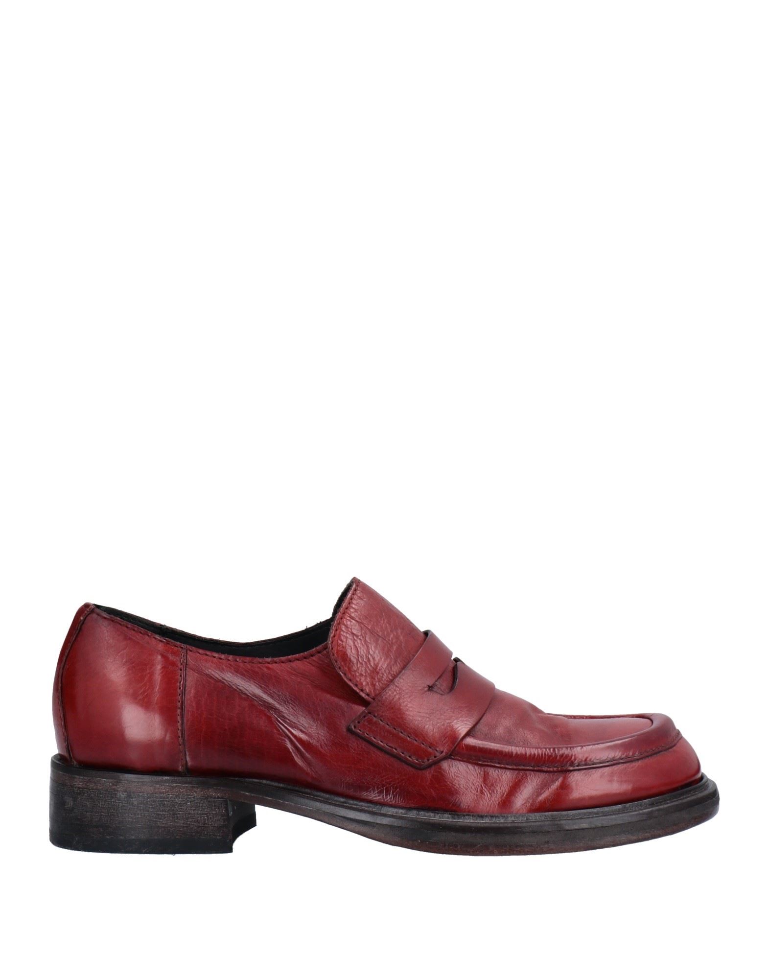 Moma Loafers In Brick Red