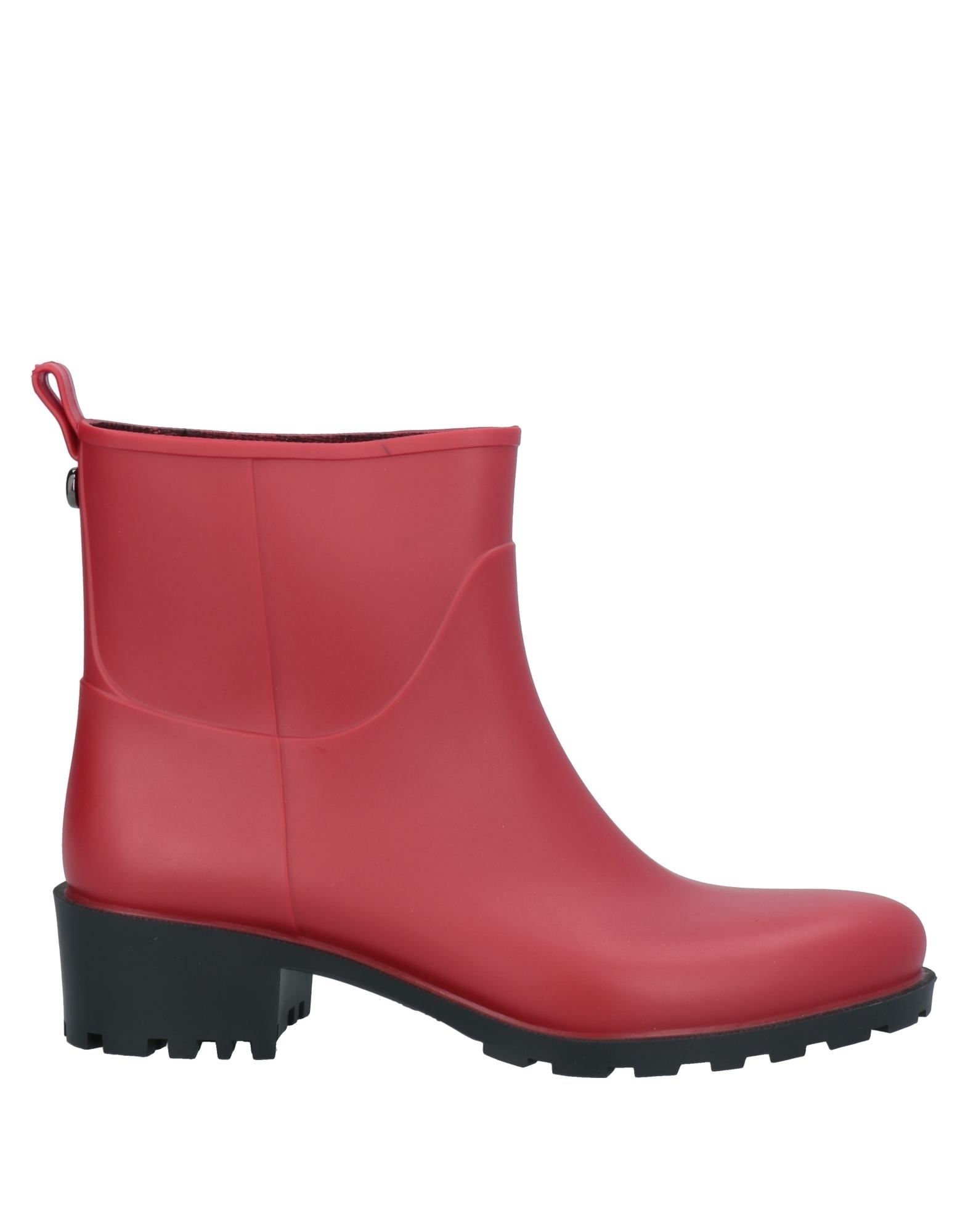 A.testoni Ankle Boots In Red