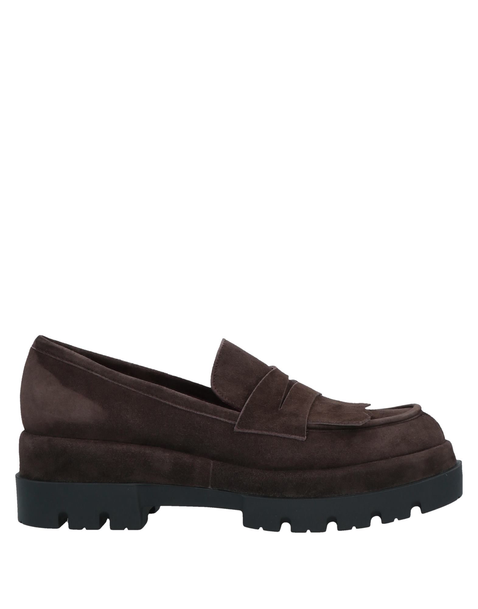 Le Babe Loafers In Dark Brown