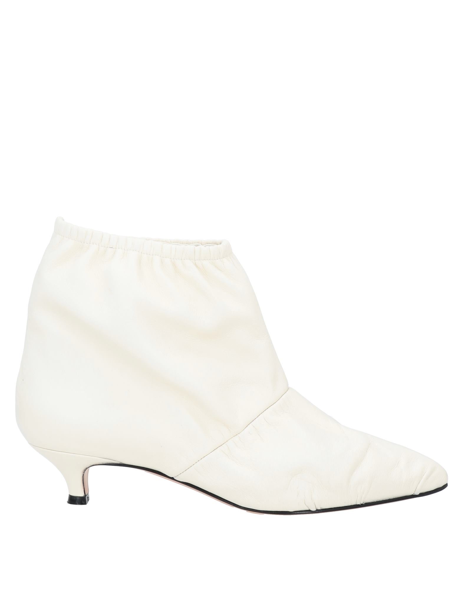 Alchimia Napoli Ankle Boots In White