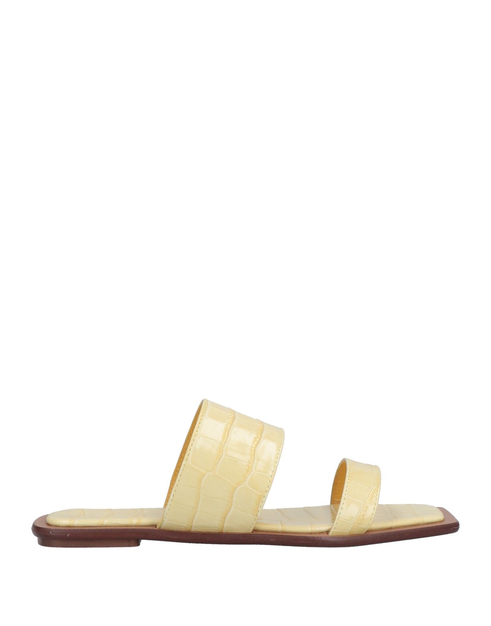 Max & Co Sandals In Light Yellow