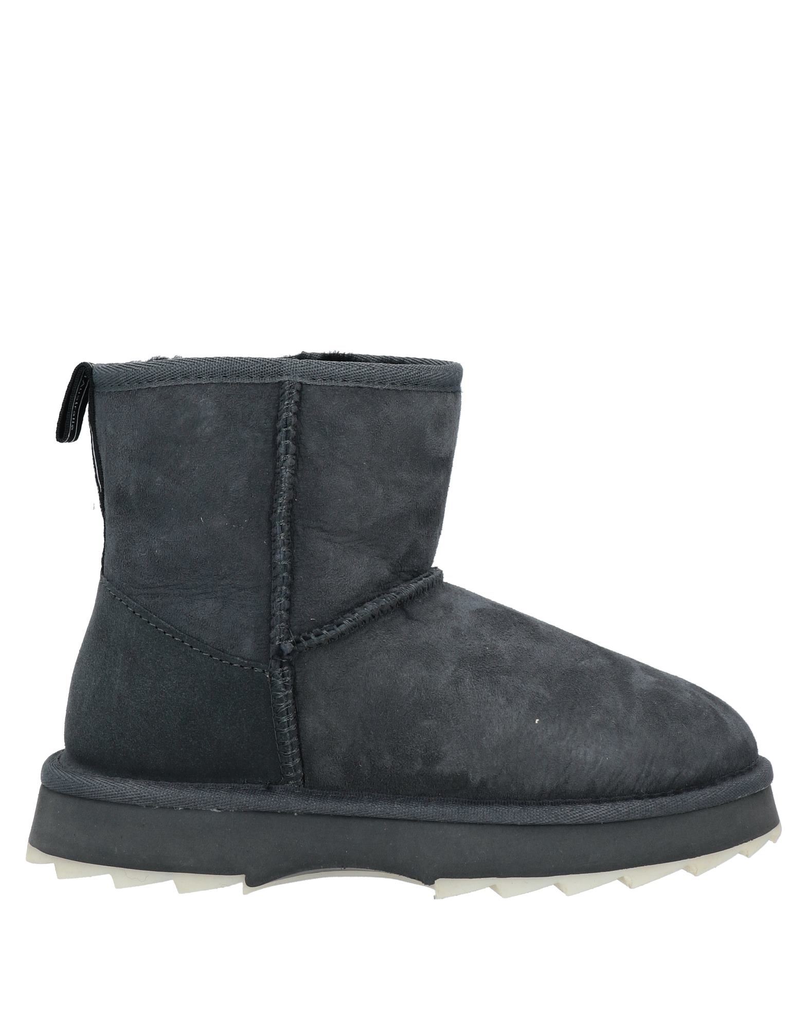 Emu Ankle Boots In Lead