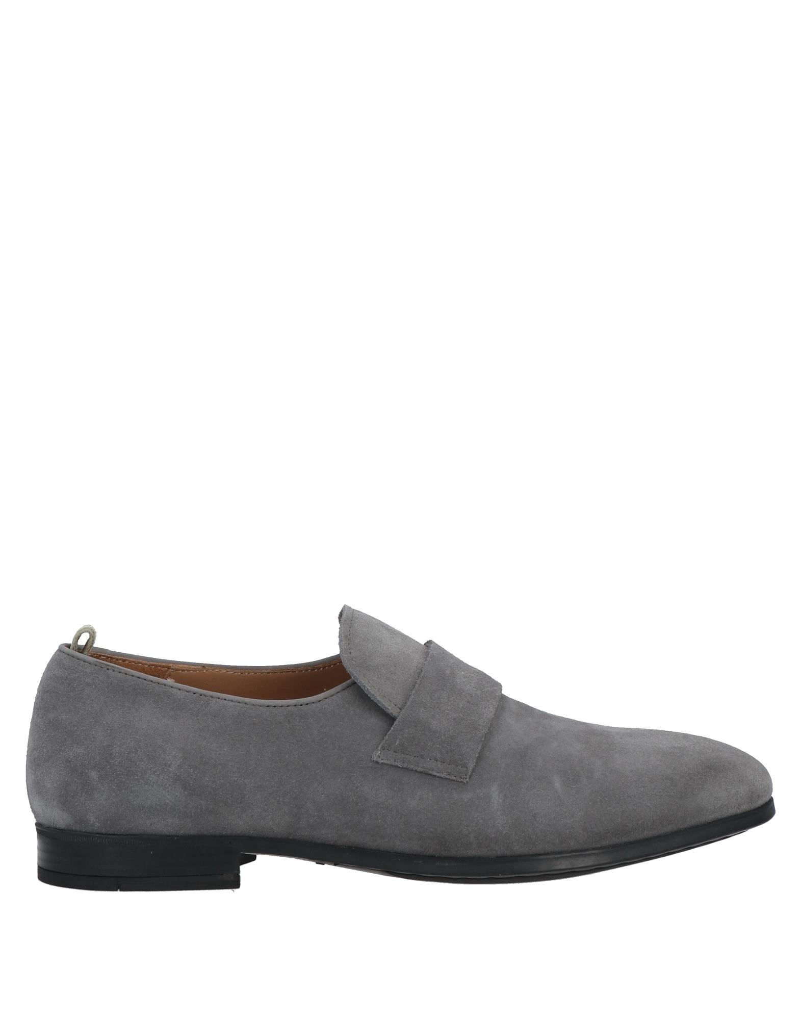 Officine Creative Italia Loafers In Grey