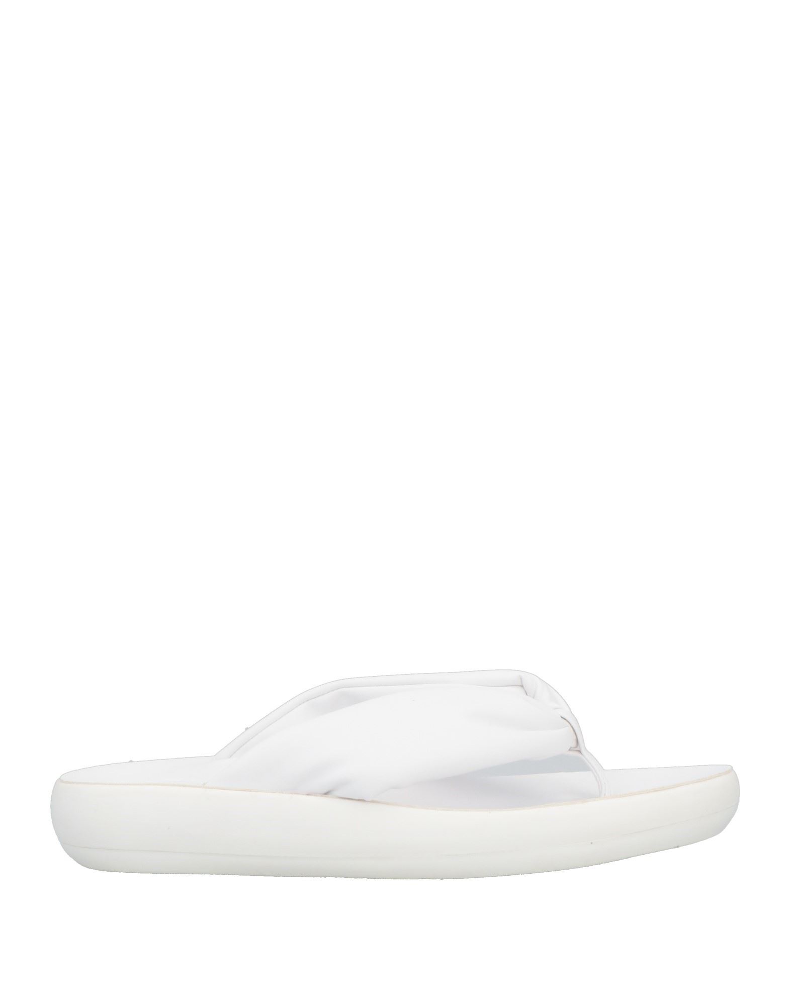 Ancient Greek Sandals Toe Strap Sandals In White