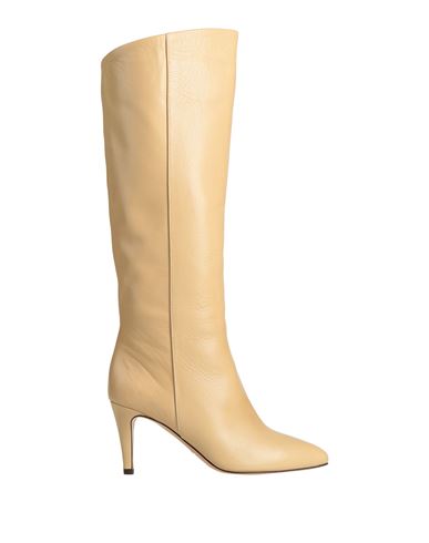 The Seller Woman Knee Boots Sand Size 9 Calfskin In Beige