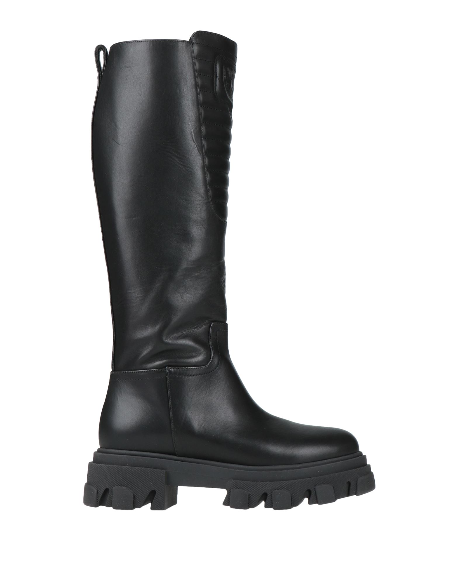 Shop Chiara Ferragni Woman Boot Black Size 5 Calfskin