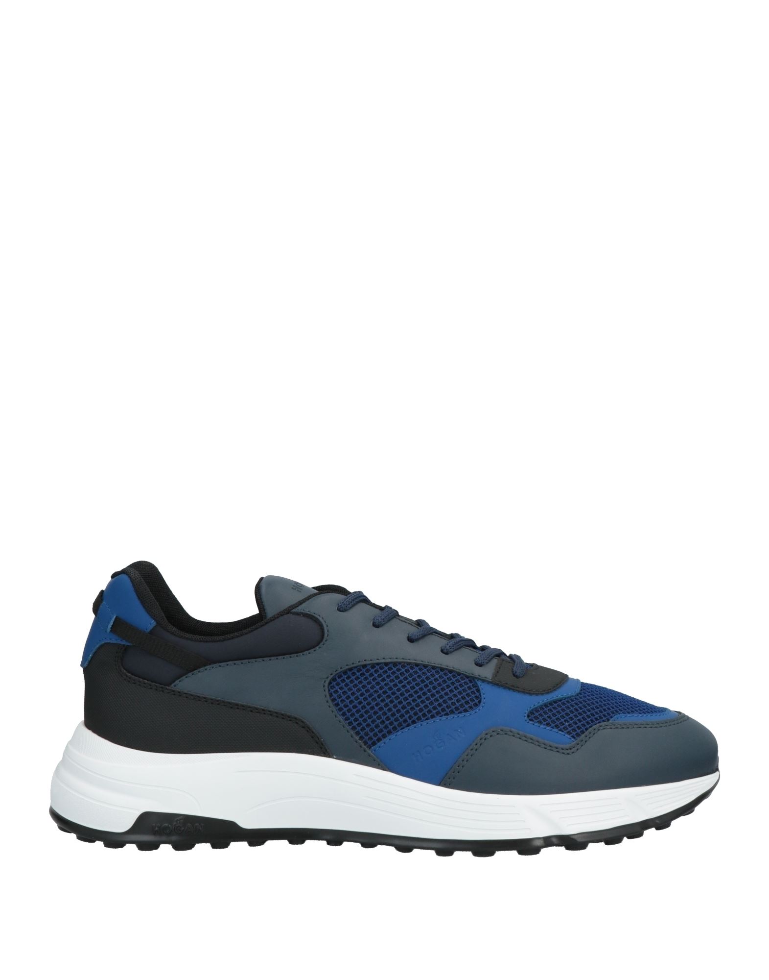 Hogan Hyperlight Trainers In Blue Leather In Blue