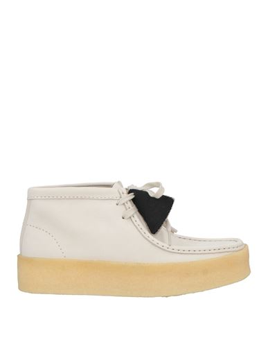 Shop Clarks Originals Man Ankle Boots White Size 9 Soft Leather