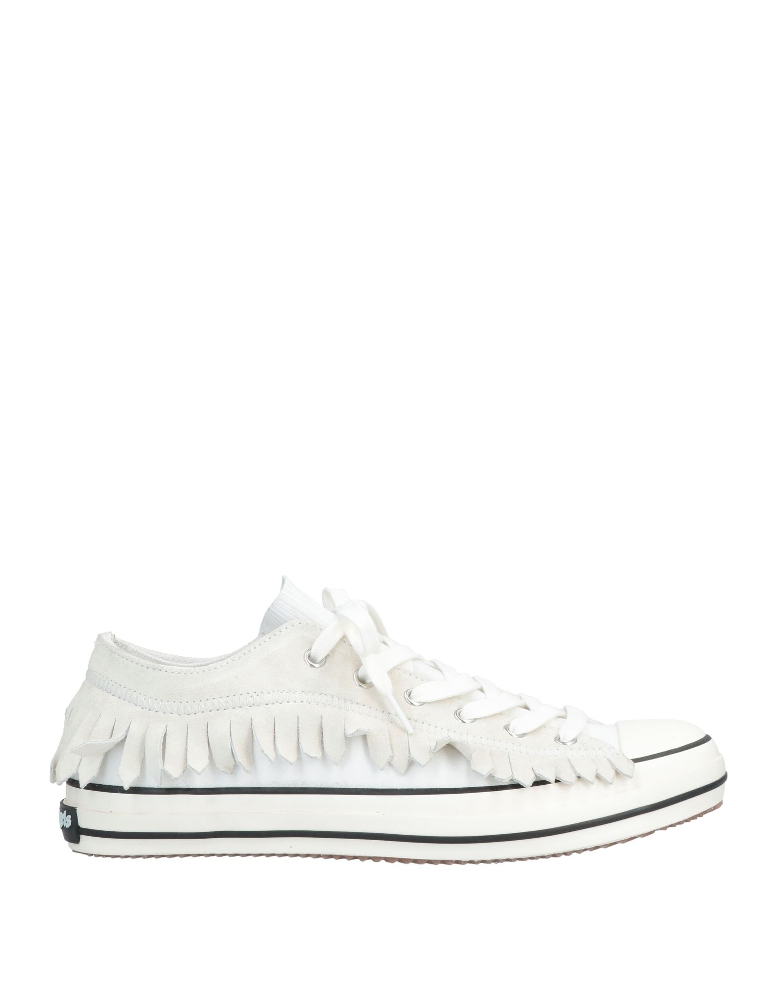 Palm Angels Low Vulcanized Sneakers In White