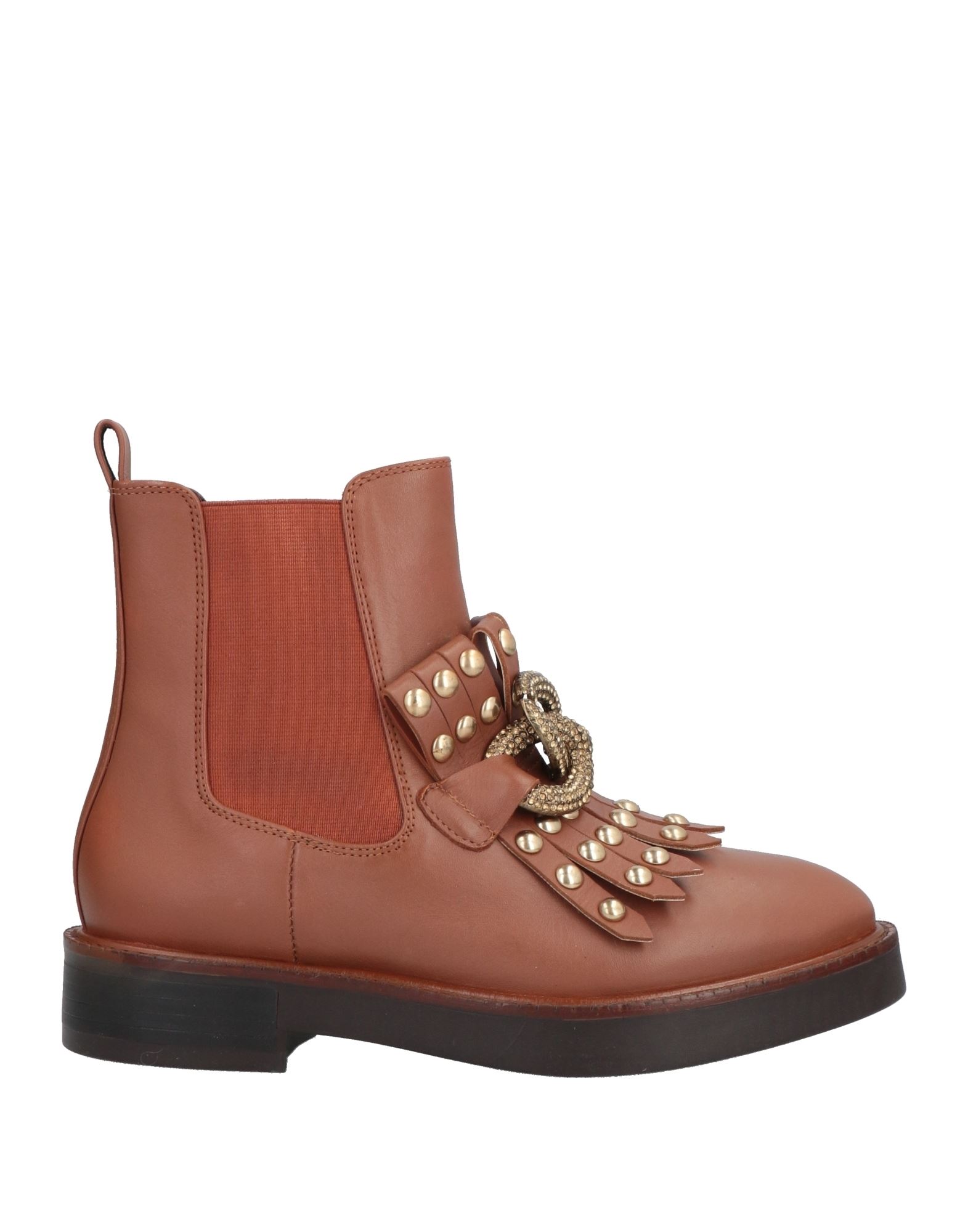 Emanuélle Vee Ankle Boots In Brown