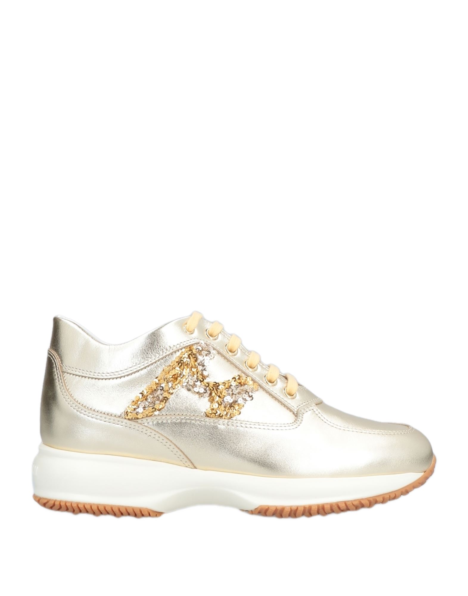 Hogan Sneakers In Gold | ModeSens