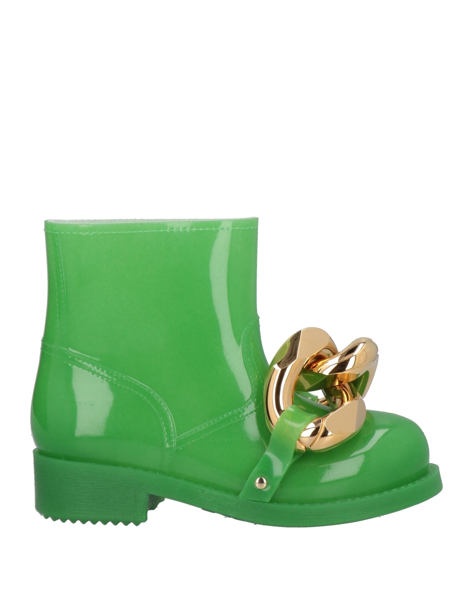 Shop Jw Anderson Woman Ankle Boots Green Size 7 Rubber