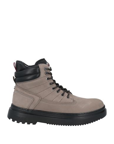 Colmar Man Ankle Boots Lead Size 9 Leather In Grey