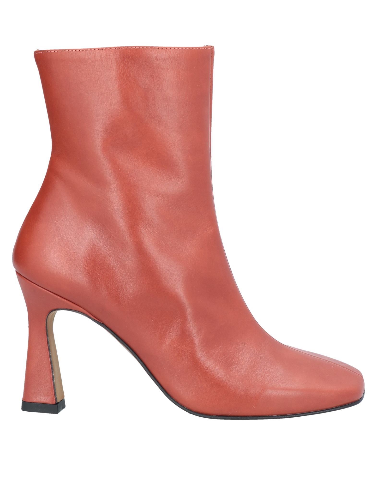 Angel Alarcon Ankle Boots In Tan