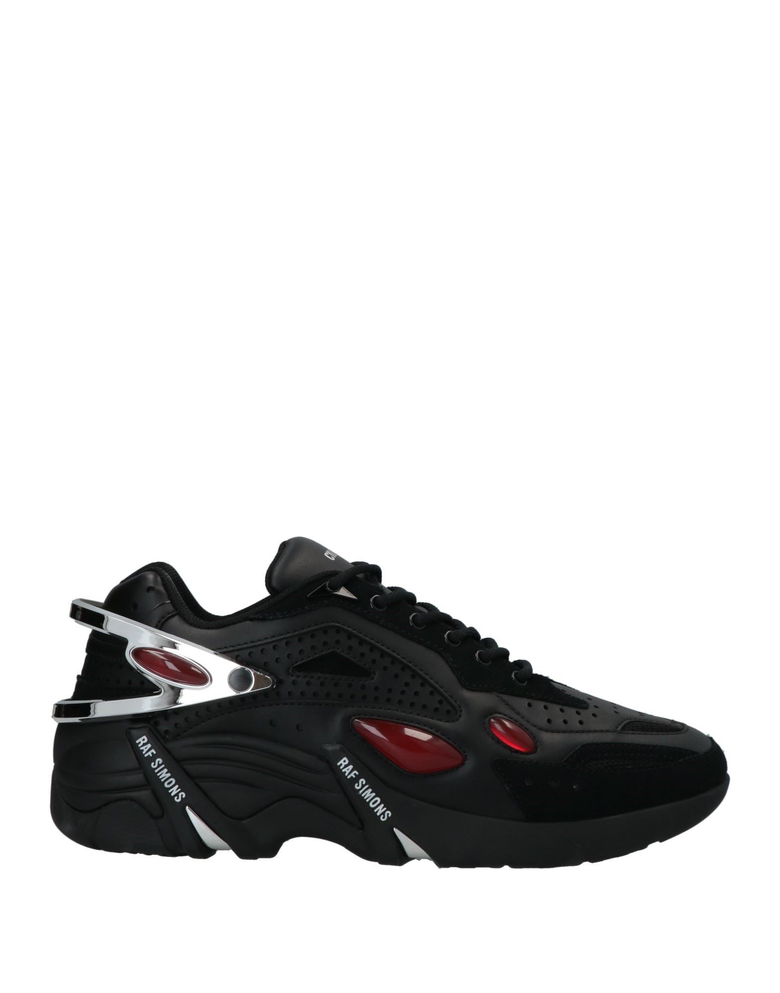 Raf Simons Cylon Low-top Sneakers In Black