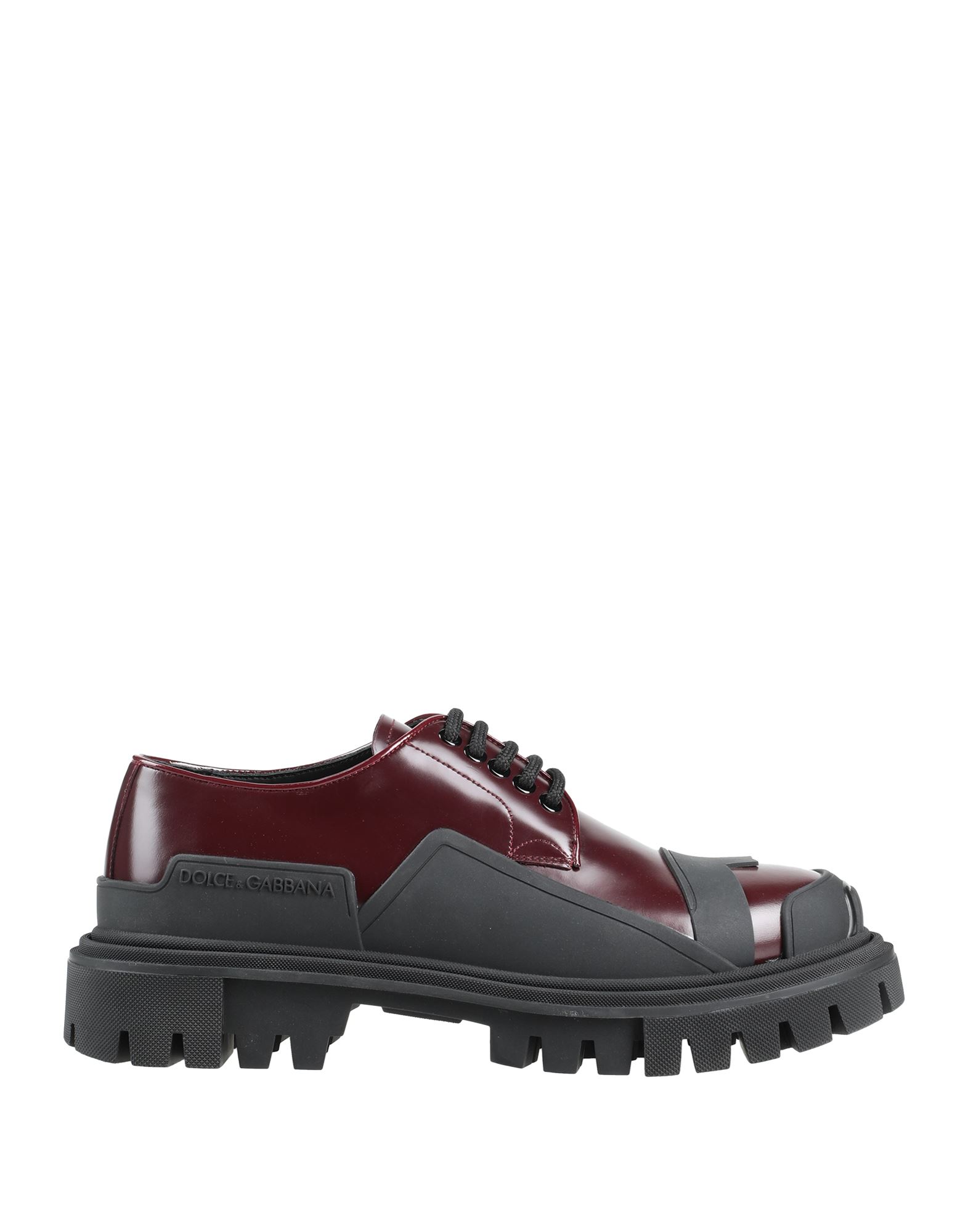 Dolce & Gabbana Lace-up Shoes In Maroon