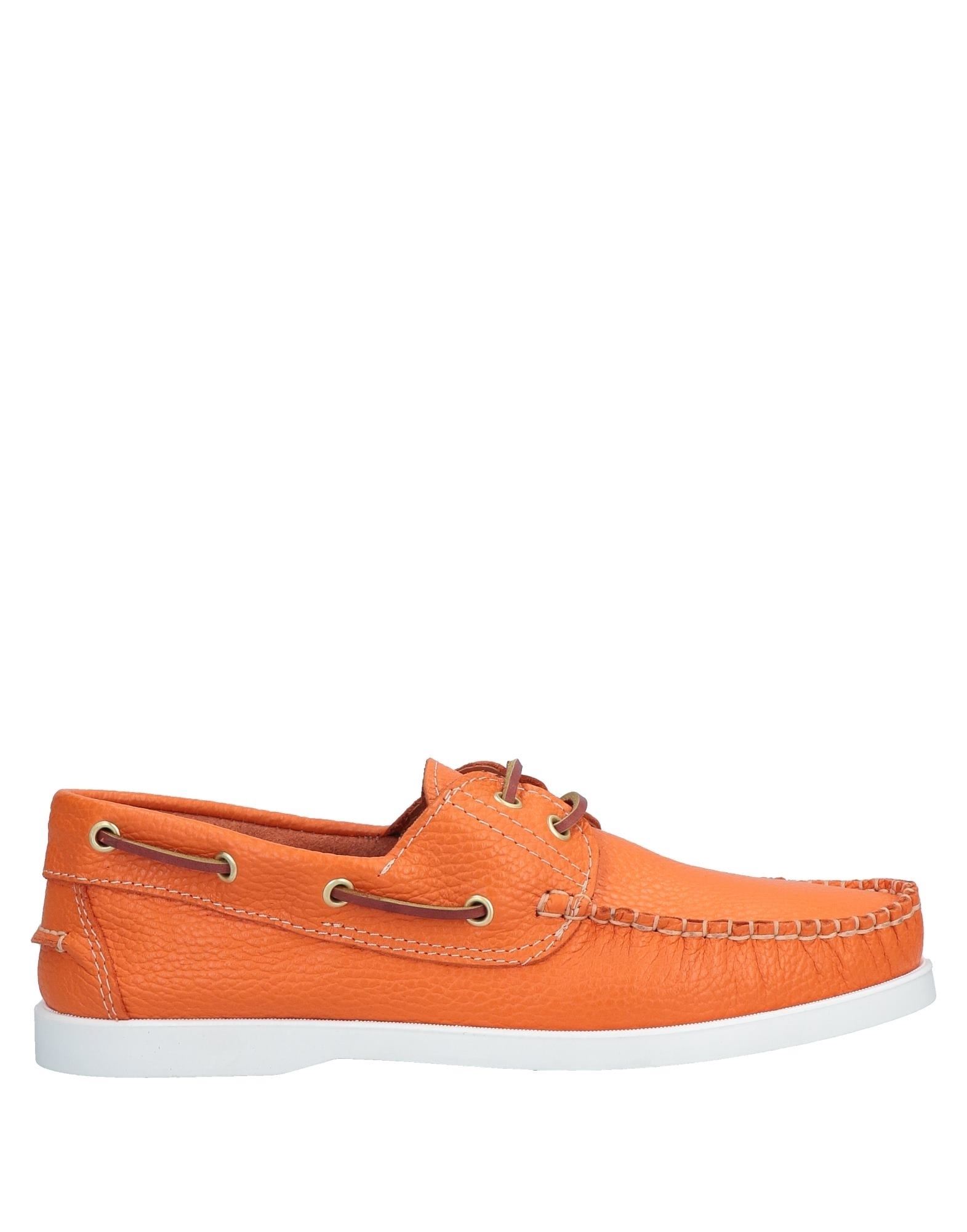 Angelo Pallotta Loafers In Orange