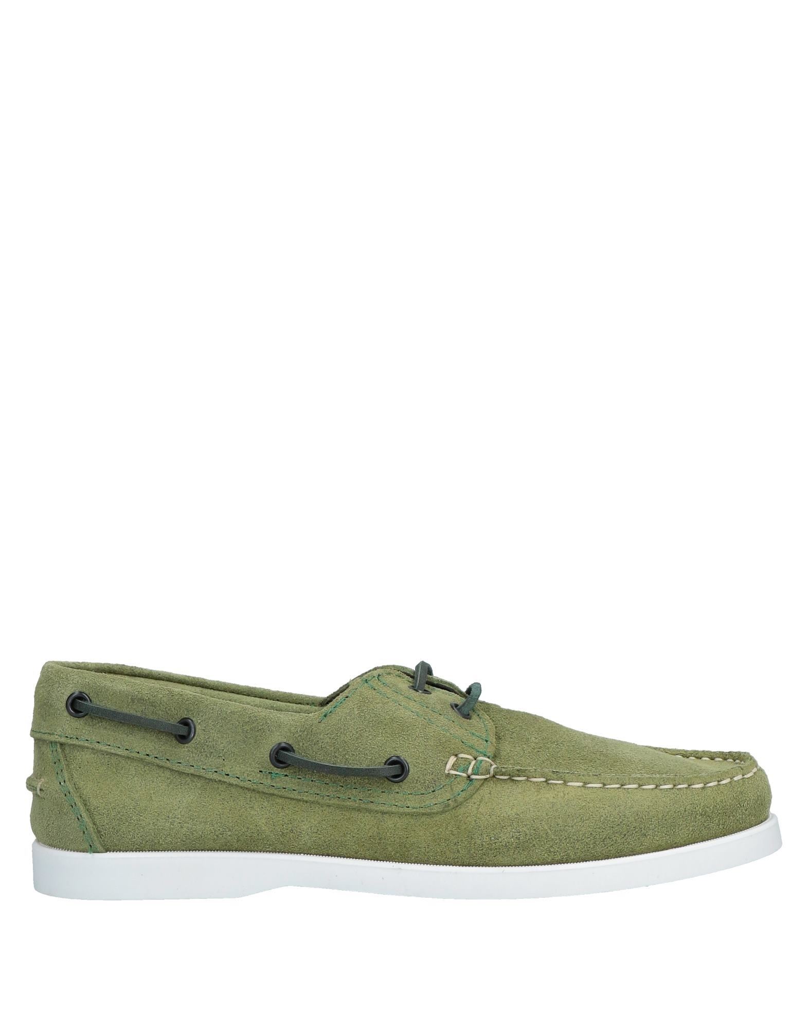 Angelo Pallotta Loafers In Sage Green