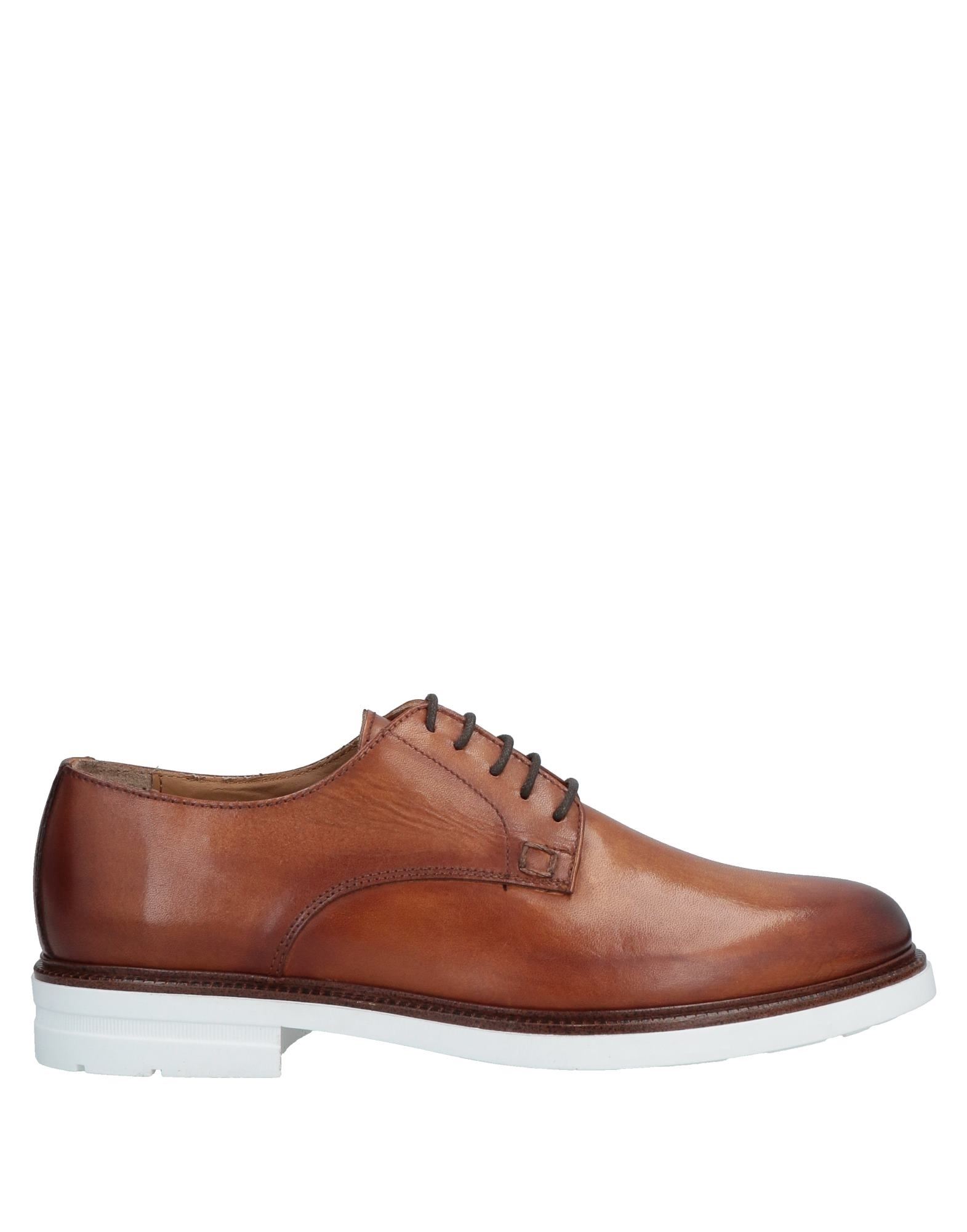 Angelo Pallotta Lace-up Shoes In Beige